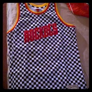 Mitchell and ness Houston rocket Jersey